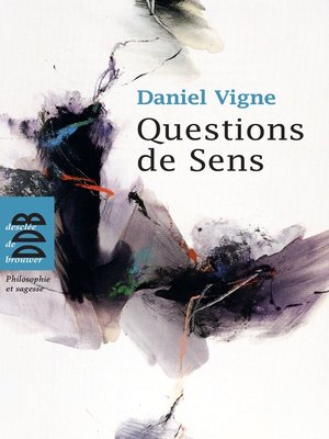 cover image of Questions de sens